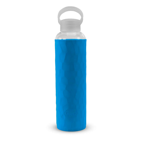 GEO 20oz. Glass Bottle with Rubber Sleeve