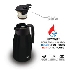 1.5 Liter Coffee Pitcher w/ 90mm Screw Cap
