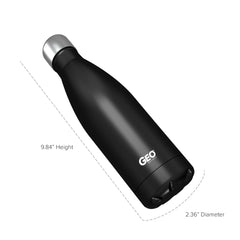 17oz Double Wall Vacuum Insulated Flask, Gloss Finish