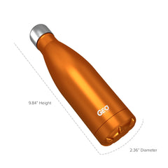 17oz Double Wall Vacuum Insulated Flask, Gloss Finish