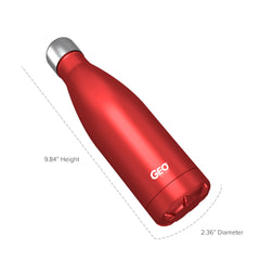 17oz Double Wall Vacuum Insulated Flask, Gloss Finish