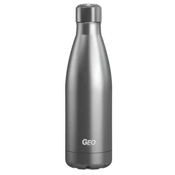 17oz Double Wall Vacuum Insulated Flask, Standard Mouth and POWDER FINISH