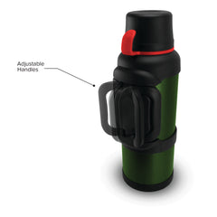 GEO 3.6 Liter Vacuum Insulated Thermos Flask w/ Portable Cup