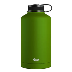 64oz Double Wall Vacuum Insulated Growler, Wide Mouth and POWDER FINISH