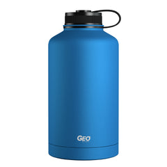 64oz Double Wall Vacuum Insulated Growler, Wide Mouth and POWDER FINISH
