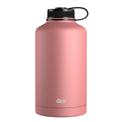 64oz Double Wall Vacuum Insulated Growler, Wide Mouth and POWDER FINISH