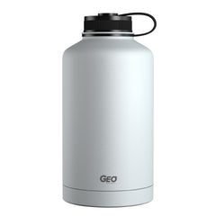 64oz Double Wall Vacuum Insulated Growler, Wide Mouth and POWDER FINISH