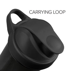 24oz Black Shaker Bottle