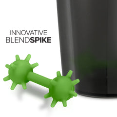 24oz Black Shaker Bottle