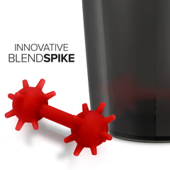 24oz Black Shaker Bottle