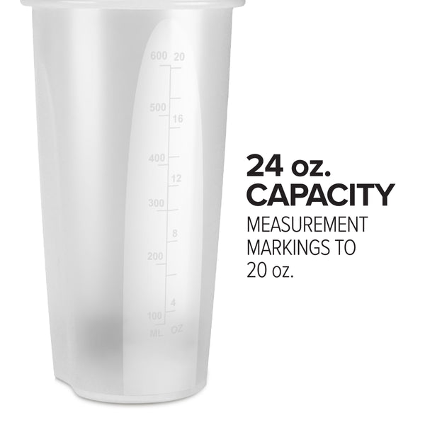 24 OZ CLEAR SHAKER – POGGERS