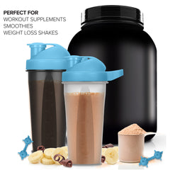 24oz Clear Shaker Bottle