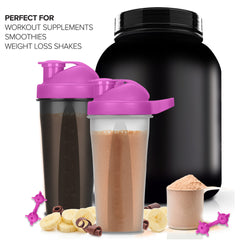 24oz Clear Shaker Bottle