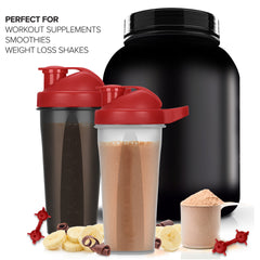 24oz Clear Shaker Bottle
