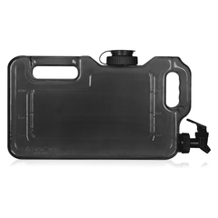 Geo Bottles Dispensers Black 1.1 Gallon Refrigerator Bottle Water Dispenser w/ Faucet BPA FREE
