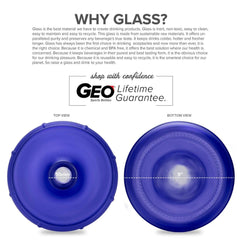 Geo Bottles Glass Bottles 3 Gallon Round Frosted Glass Carboy w/55mm Crown Top