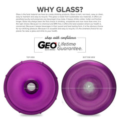 Geo Bottles Glass Bottles 3 Gallon Round Frosted Glass Carboy w/55mm Crown Top