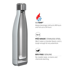 H2OBotté Stainless Steel Vacuum Insulated Water Bottle – Triple-Walled– Pro-Grade Leakproof Stainless Steel Travel Flask – 24 Hours Cold 12 Hours