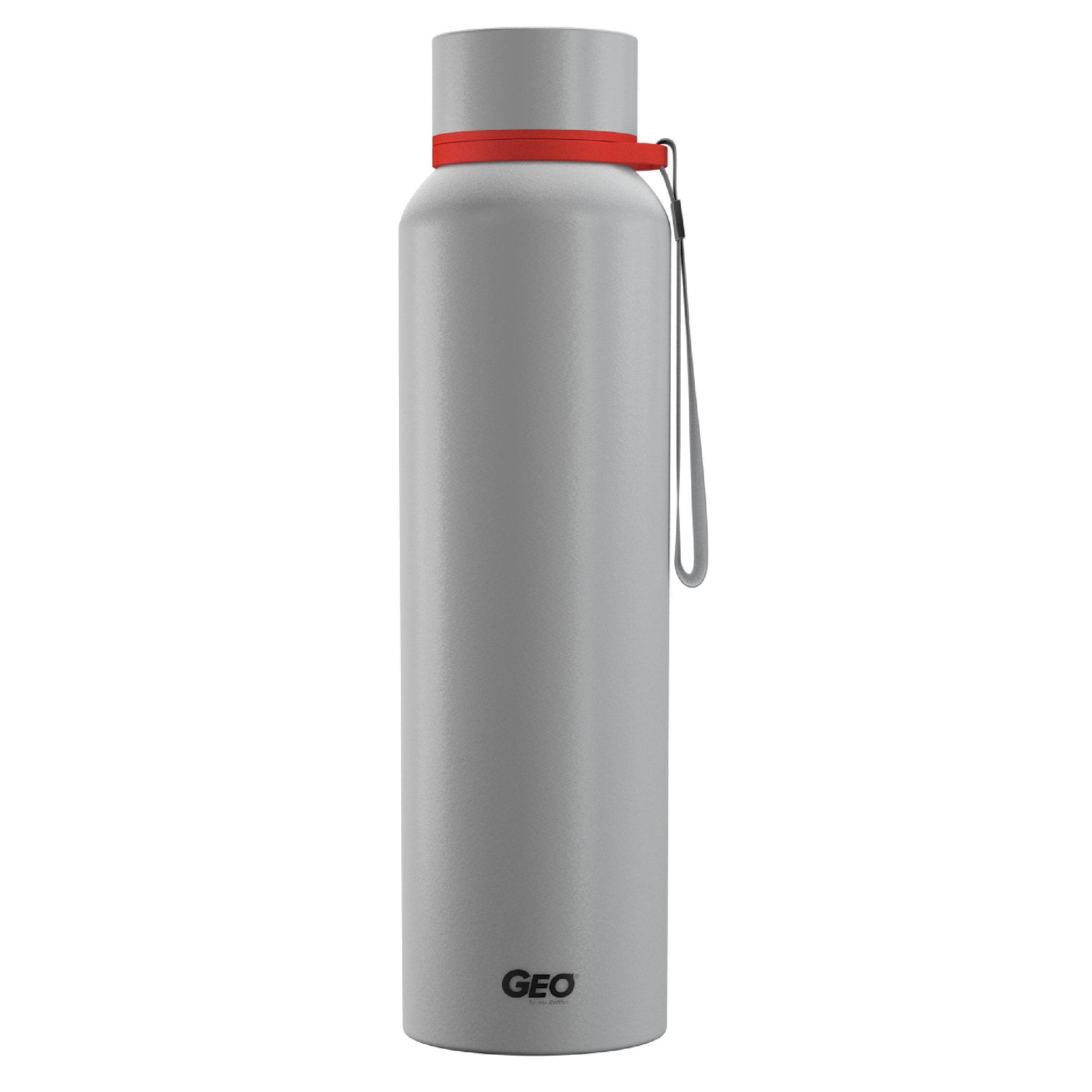 GEO 28 oz Stainless Steel Widemouth Sports Water Bottle