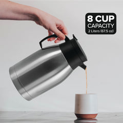 2 Liter Coffee Pitcher w/ 90 mm Screw Cap