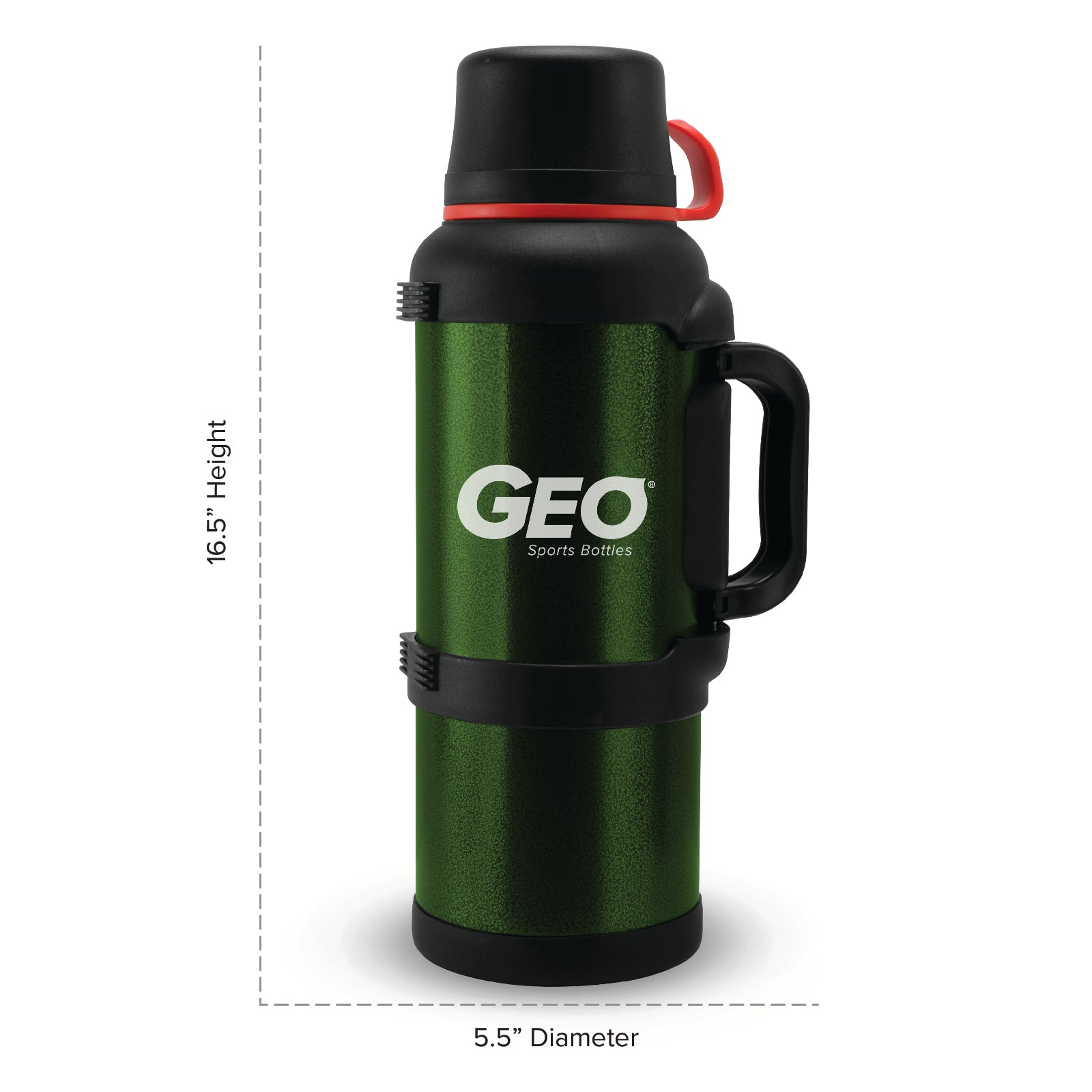 2 Liter Water Bottle Stainless Steel Thermos Bottle Outdoor Sports
