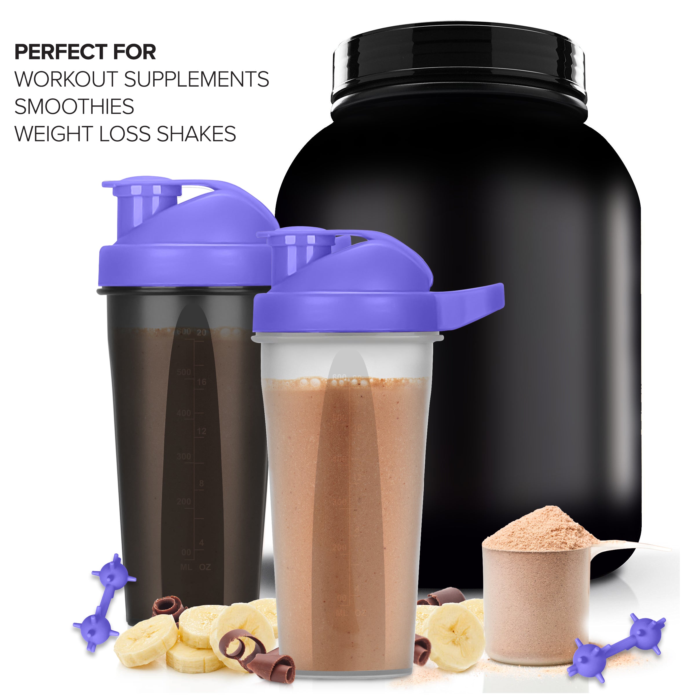 Replacement Lid for 24oz Shaker Bottle