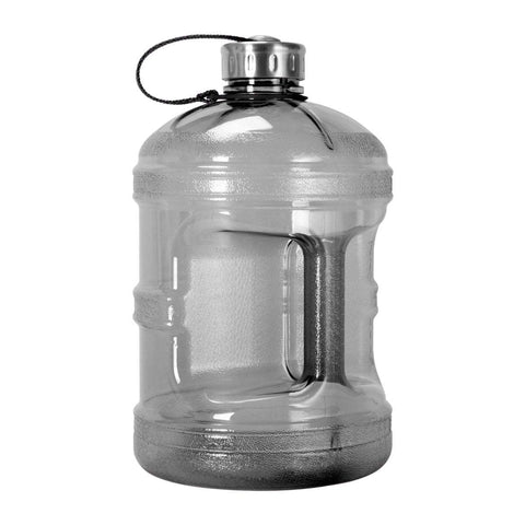 1 Gallon Frosted Glass Bottle, Water Bottle, with Screw Cap, GEO
