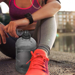 Geo Bottles Bottles 1/2 Gallon (64 oz.) BPA FREE Plastic Water Bottle w/ 48mm Twist Cap