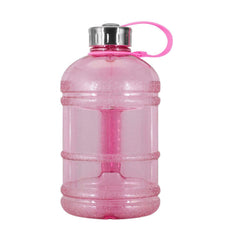 Geo Bottles Bottles 1/2 Gallon BPA FREE Plastic Water Bottle w/ 48mm Steel Cap