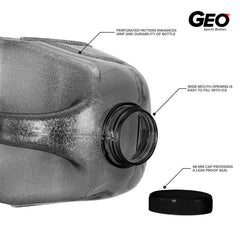Geo Bottles Bottles 1 Gallon BPA FREE Reusable Bottle