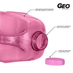 Geo Bottles Bottles 1 Gallon BPA FREE Reusable Bottle
