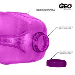 Geo Bottles Bottles 1 Gallon BPA FREE Reusable Bottle