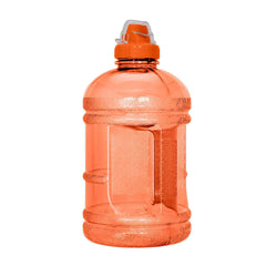 Geo Bottles Bottles Orange 1/2 Gallon (64 oz.) BPA FREE Plastic Water Bottle w/ 48mm Twist Cap