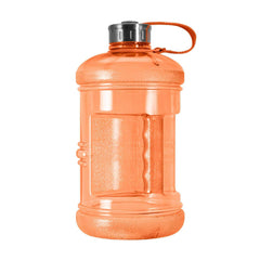 Geo Bottles Bottles Orange 2.3 Litter BPA FREE Bottle w/ Stainless Steel Cap