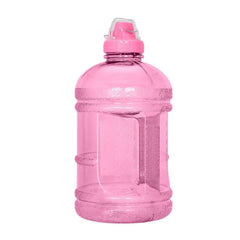 Geo Bottles Bottles Pink 1/2 Gallon (64 oz.) BPA FREE Plastic Water Bottle w/ 48mm Twist Cap