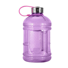 Geo Bottles Bottles Purple 1/2 Gallon BPA FREE Plastic Water Bottle w/ 48mm Steel Cap