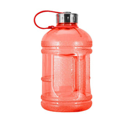 Geo Bottles Bottles Red 1/2 Gallon BPA FREE Plastic Water Bottle w/ 48mm Steel Cap