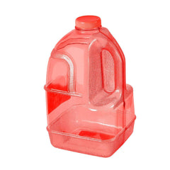 Geo Bottles Bottles Red 1 Gallon BPA FREE Reusable Bottle