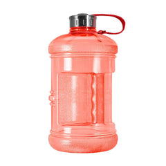 Geo Bottles Bottles Red 2.3 Litter BPA FREE Bottle w/ Stainless Steel Cap