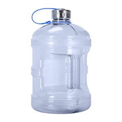 GEO Bottles Natural Blue 1 Gallon BPA FREE Bottle w/ Stainless Steel Cap
