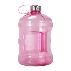 GEO Bottles Pink 1 Gallon BPA FREE Bottle w/ Stainless Steel Cap